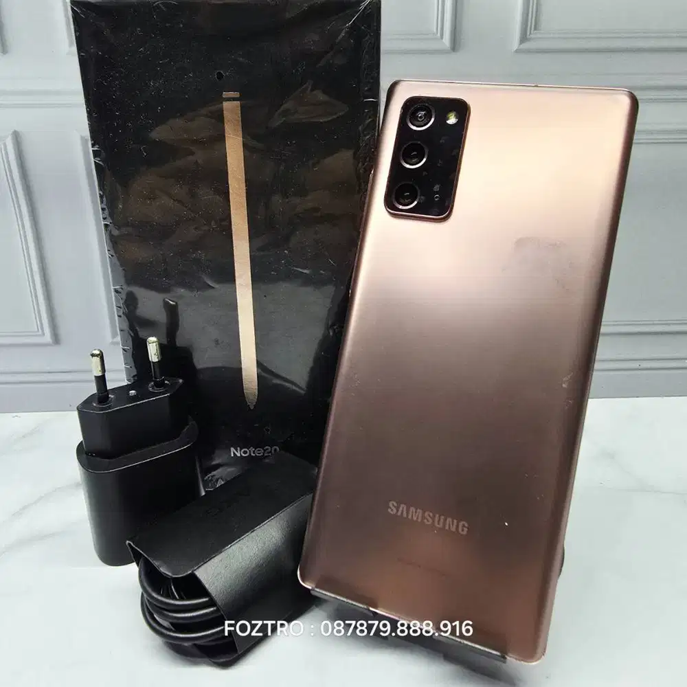 Samsung Galaxy Note 20 8/256GB Fullset Mulus No Minus