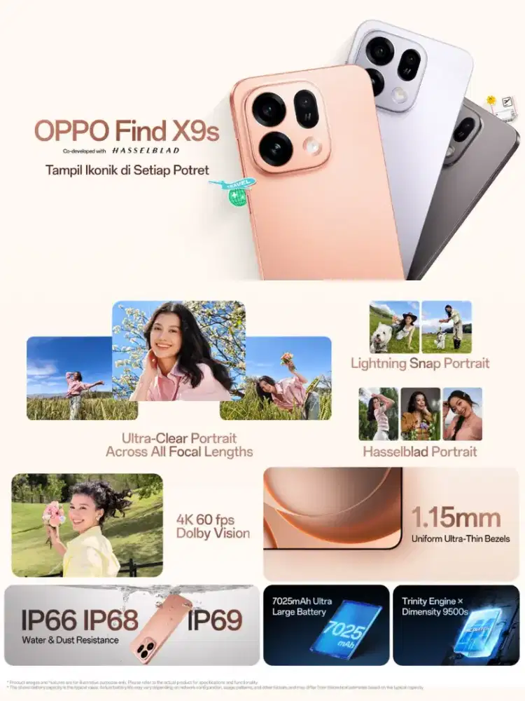 OPPO Find X9S new