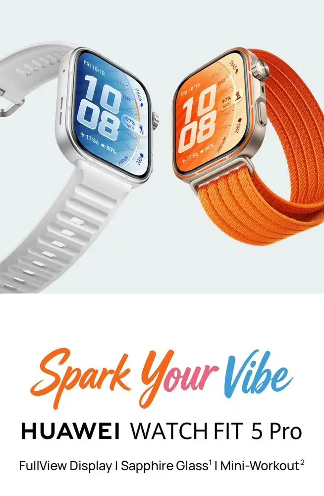 Huawei Watch Fit 5 Pro (Gratis Freebuds SE 3)