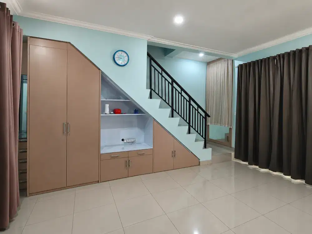 Rumah Cluster Scarlet PIK2 4x15 2+1KT SHM Siap Huni Bisa KPR