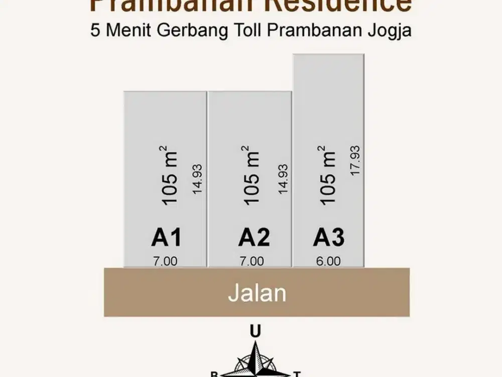 Dekat Candi Plaosan Tanah Jogja Dijual Prambanan