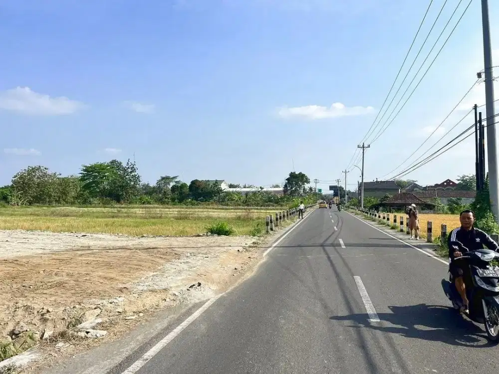 Tanah Dijual Yogyakarta Godean Dekat SMA N 1 Godean