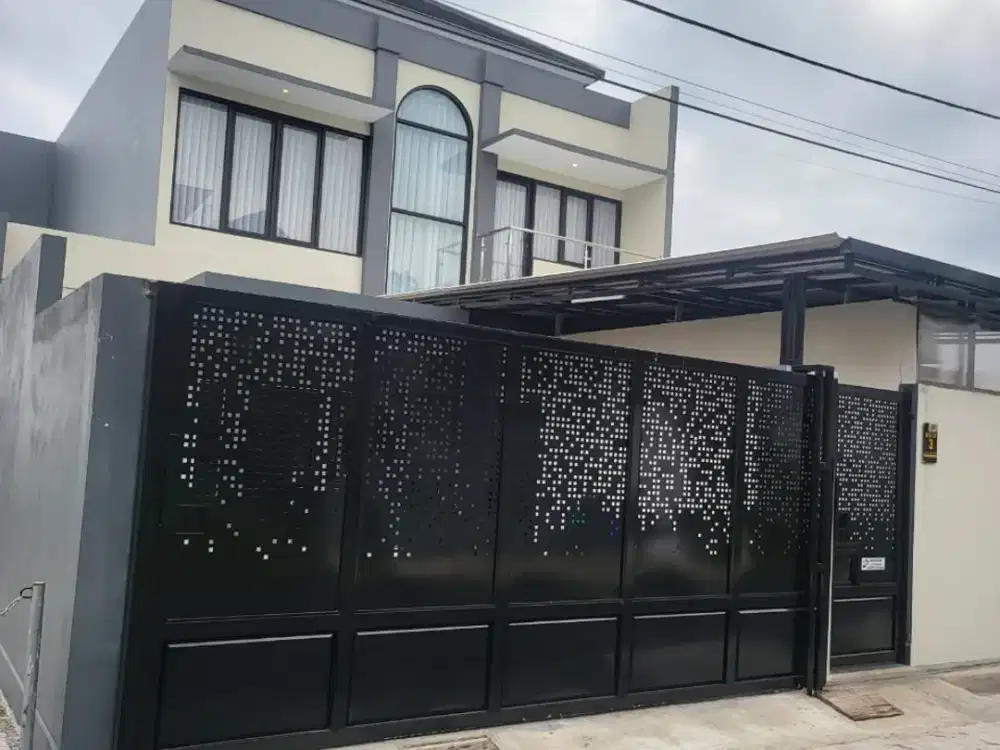 Rumah Cantik Setara Villa 2+1 Lantai Bisa Punya Kantor Di Rumah Katumiri Cihanjuang