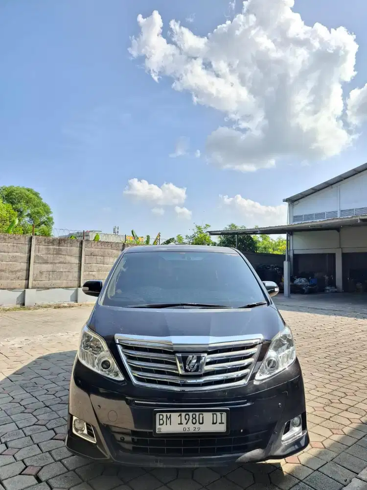 Alphard 2013 G atpm matic. Km 63rb antik