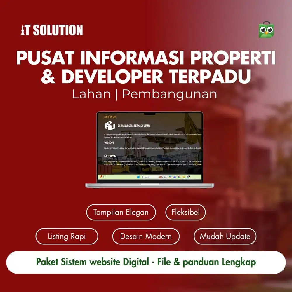Pembuatan Website Developer Properti Profesional dan Bergaransi
