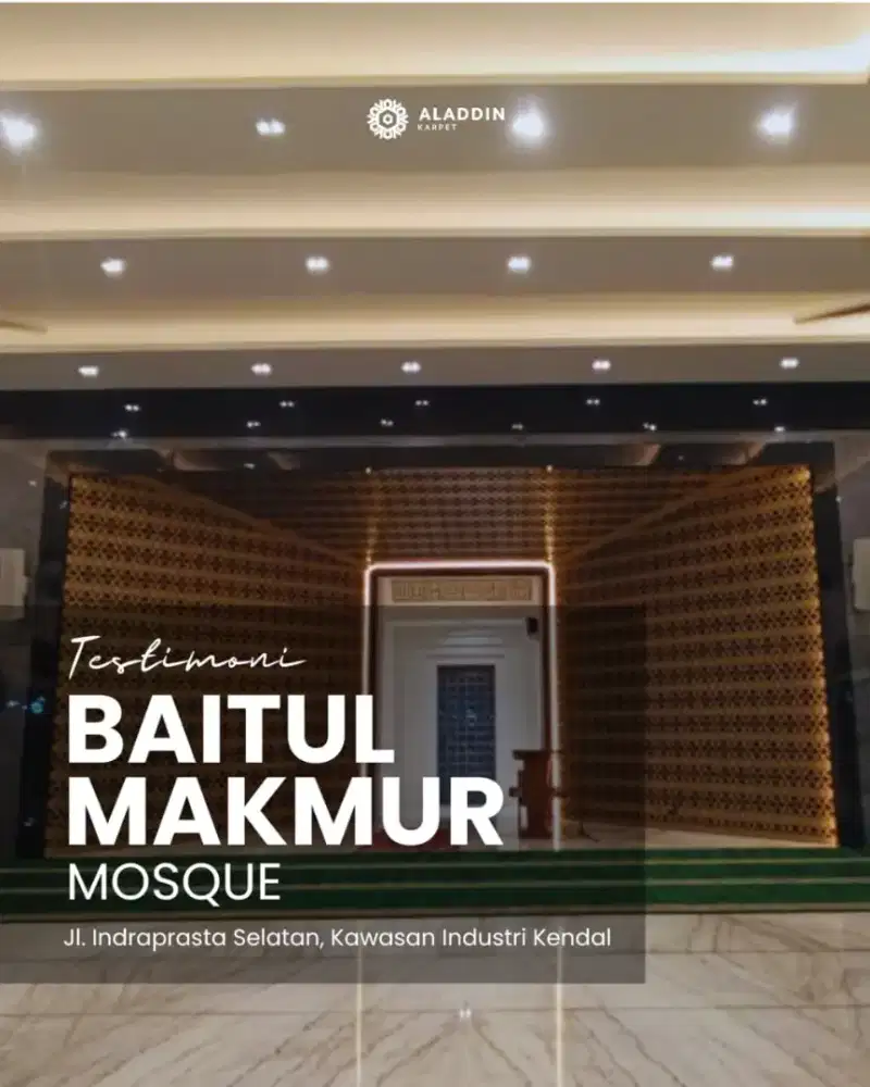 Karpet Masjid Murah Langsung Dari Gudangnya Tipe Al Shola
