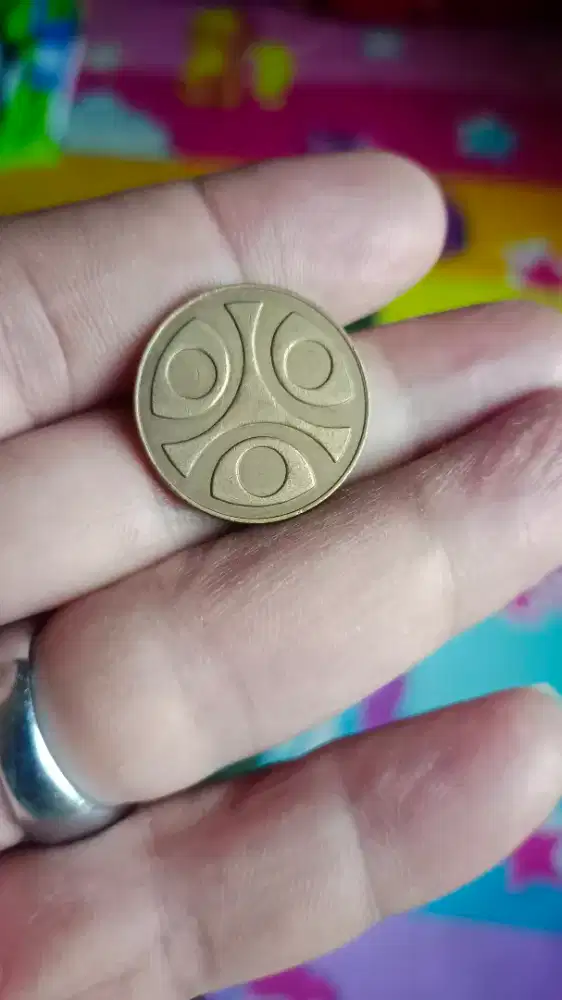 Coin kuning unik