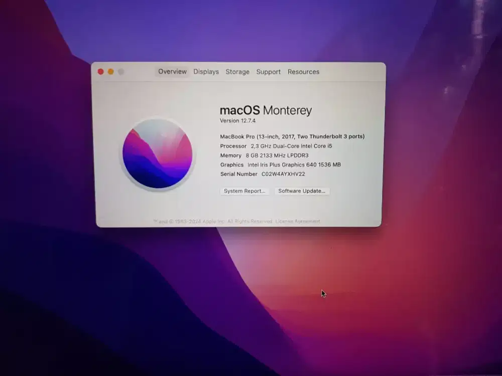 Macbook pro 2017