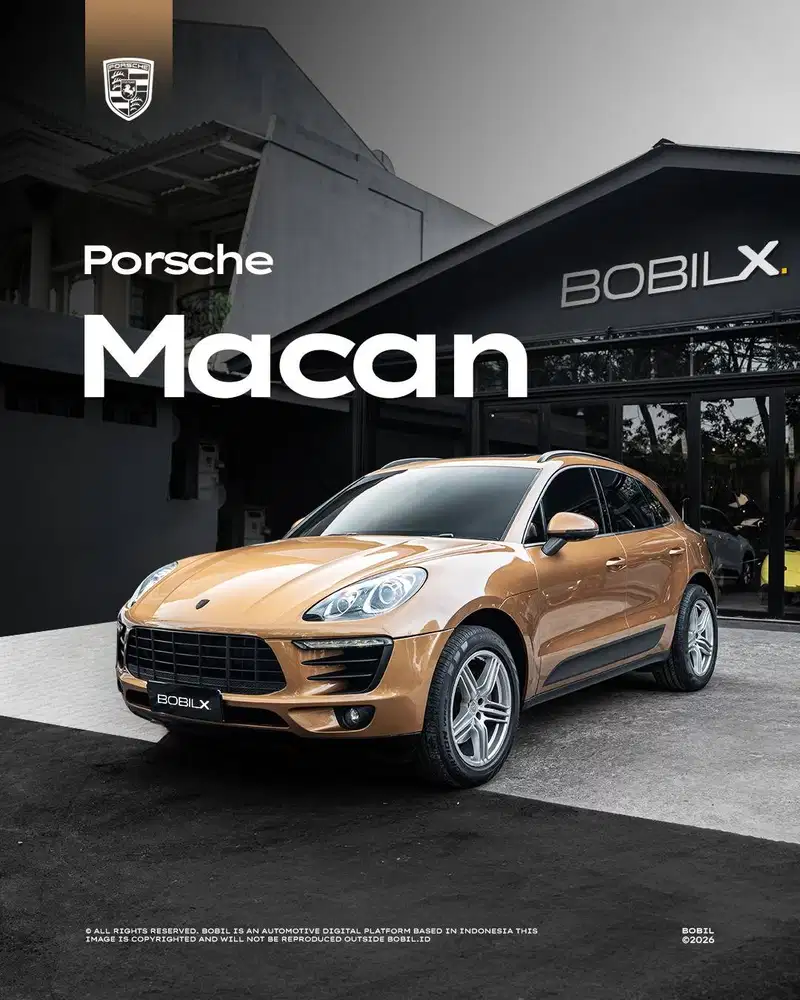 NIK 2015 Porsche Macan 2.0 Aurum Metallic PTS Color