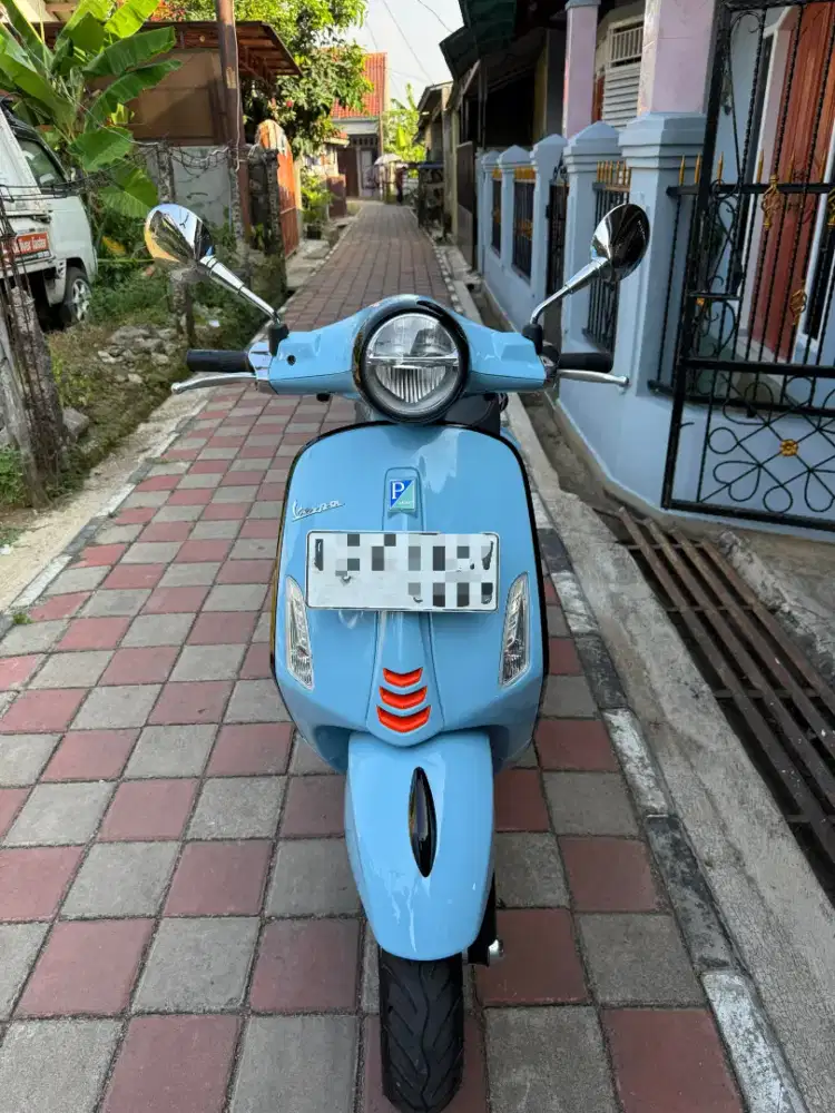 JUAL VESMET PRIMAVERA S 150 I-GET ABS 2024 WARNA BLUE CAPRI