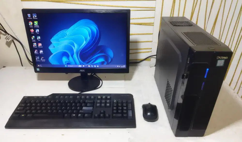 PC Komputer Fullset Core i3 Gen 4/ Ram 6Gb/ VGA 1Gb/ HDD 500Gb/ Layar