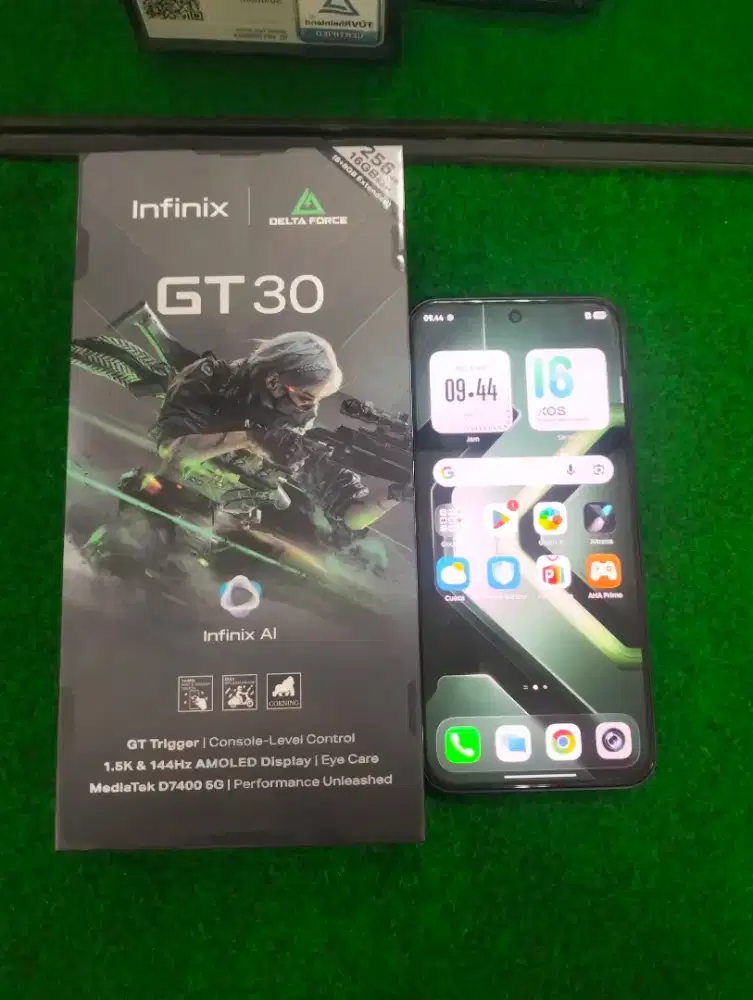 infinix GT30 ram 8/256gb lengkap mulus