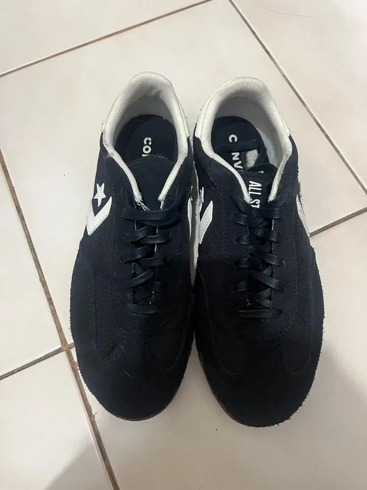 Converse run star trainer ox black