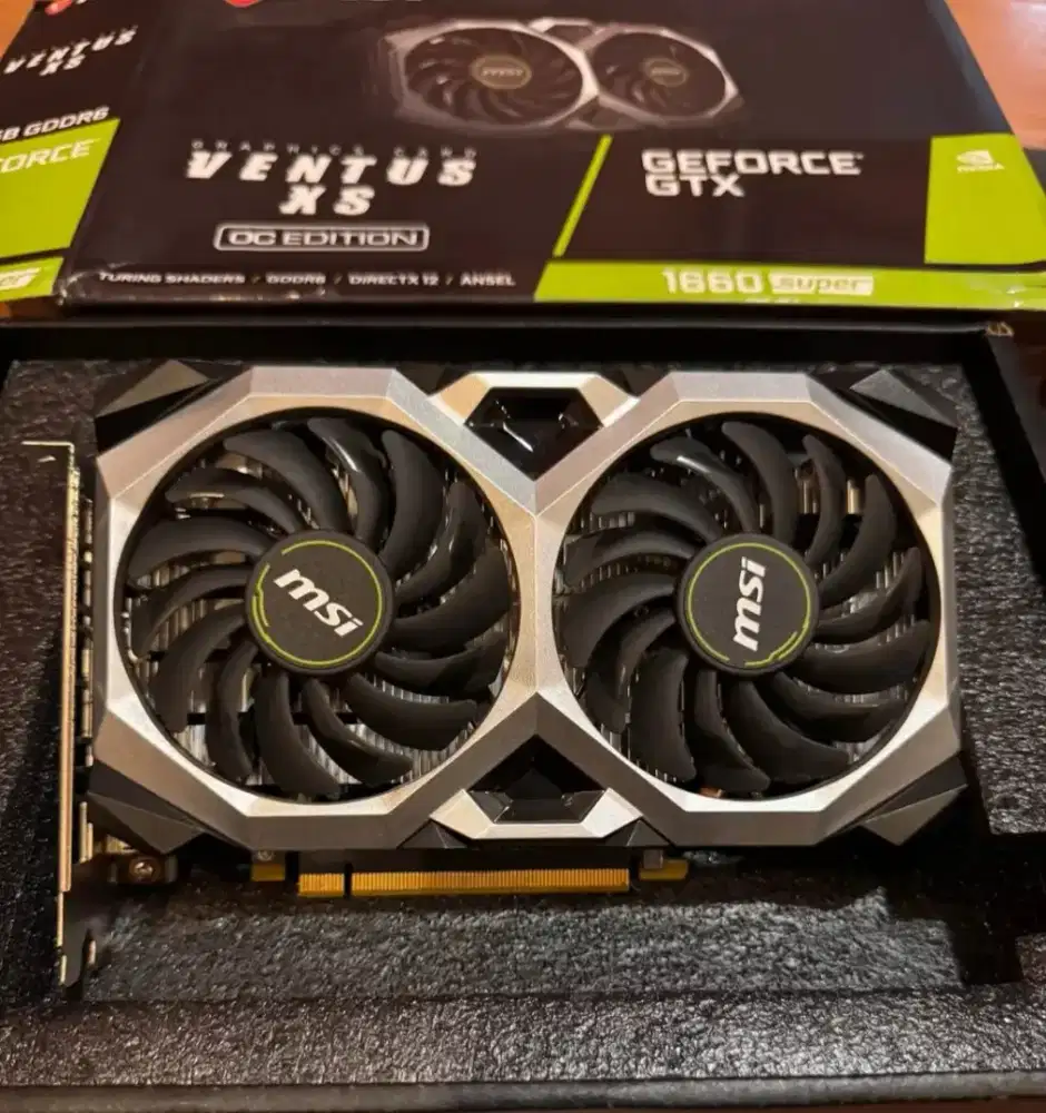 MSI GTX 1660 SUPER 6GB SEGEL+BATANGAN