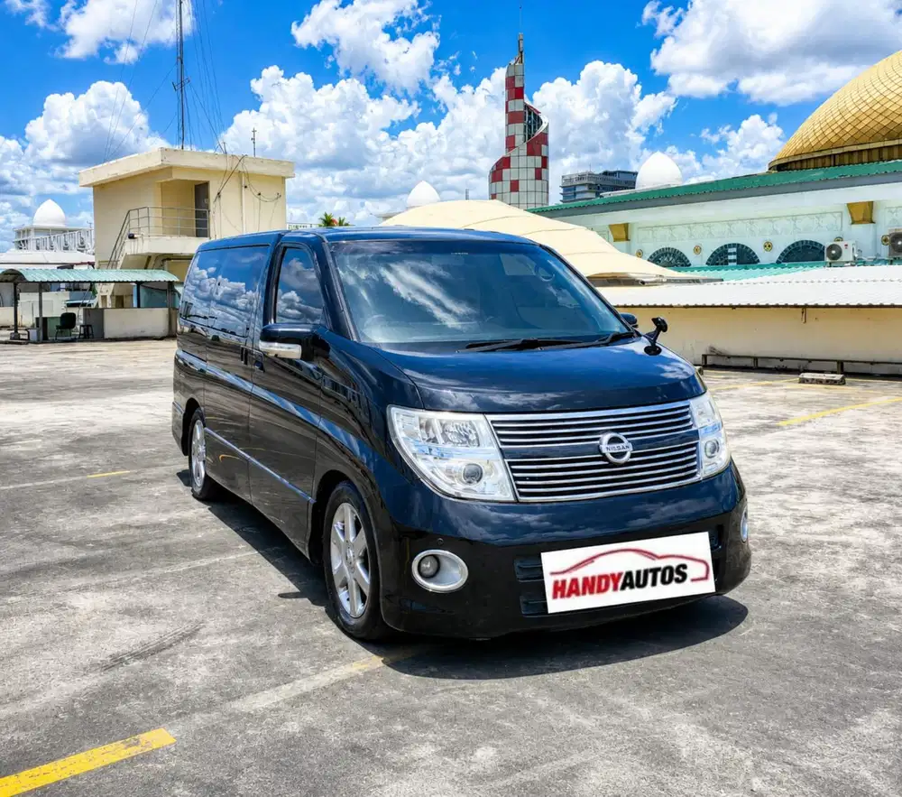 Nissan Elgrand HWS Black Leather 2009 Hitam