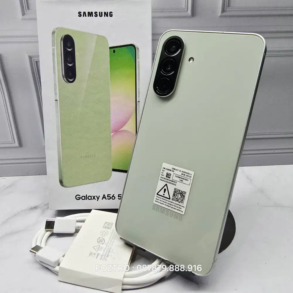 Samsung Galaxy A56 5G 8/256GB Olive Mulus Like New Fullset No Minus
