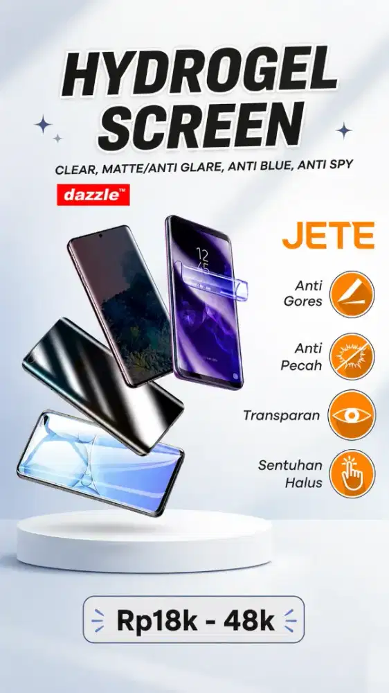 Hydrogel ScreenGuard