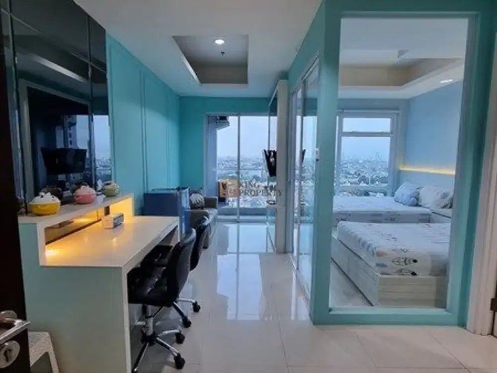 Tinggal bawa koper! fasilitas dengan Club house Disewakan 1br furnished Apartemen Puri Mansion akses Strategis