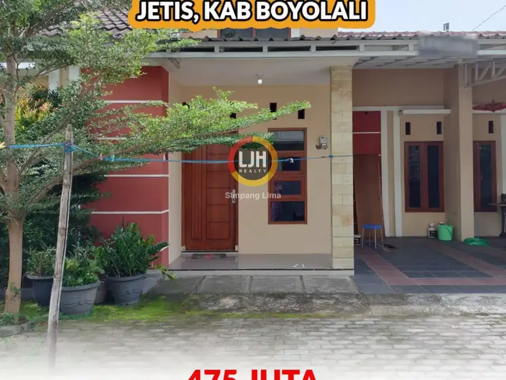 Rumah Strategis di Jetis Ngemplak Boyolali Harga 475 Juta
