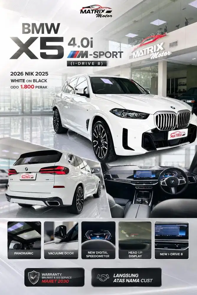 Bmw X5 40i Msport (i-drive8)