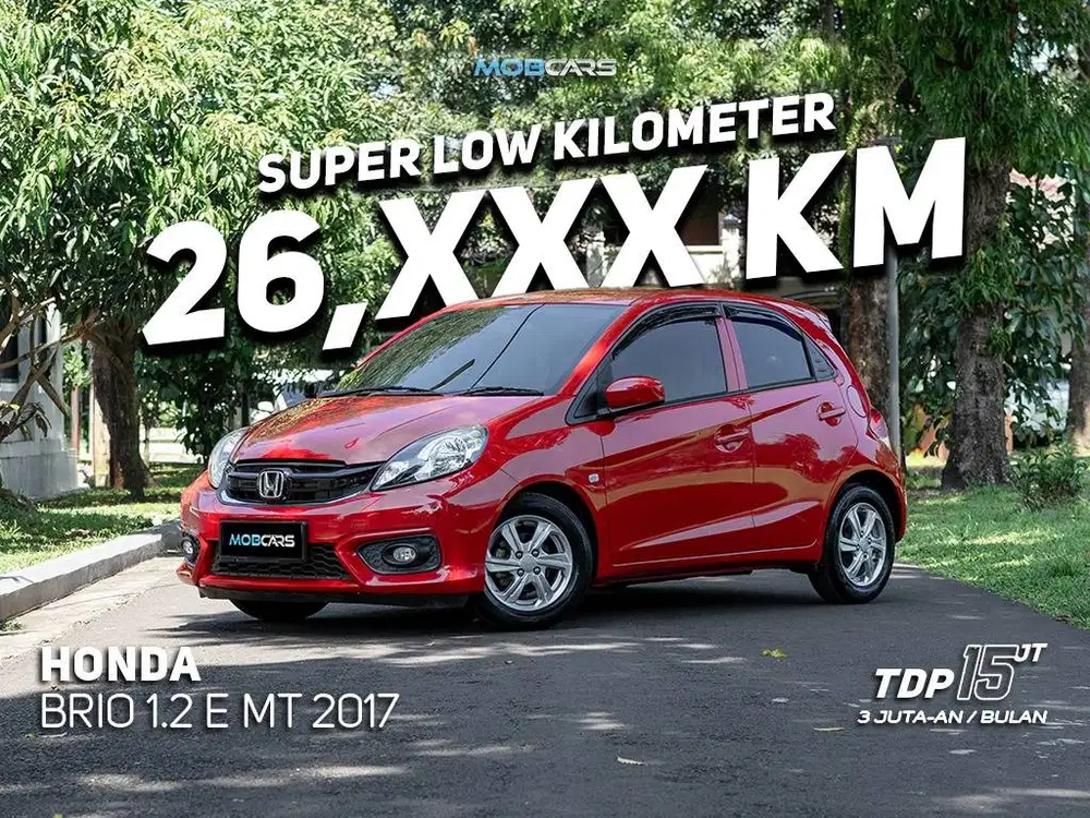 BRIO 1.2 E MANUAL 2017 KILOMETER SUPER LOW