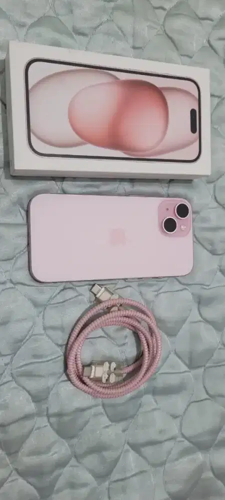 iPhone 15 128gb warna pink digimap
