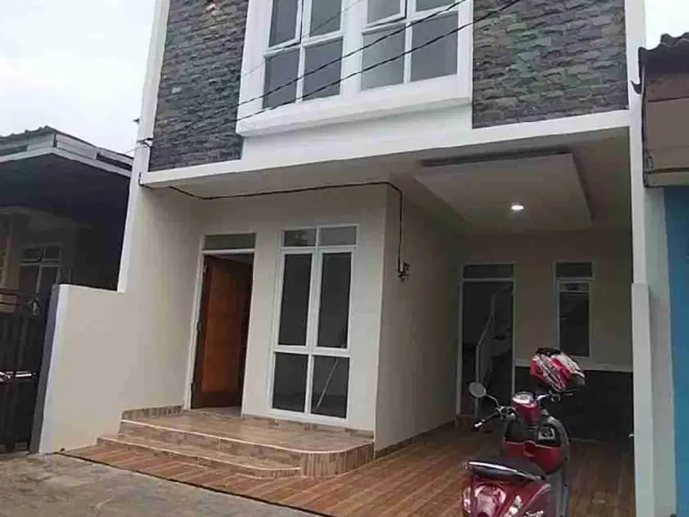 Dijual rumah Baru Buni Munjul modern