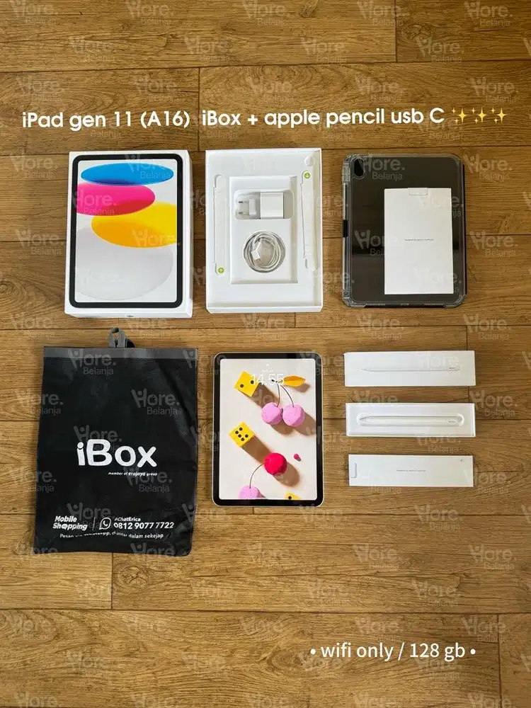 iPad gen 11 (A16) 128 gb iBox dan apple pencil
