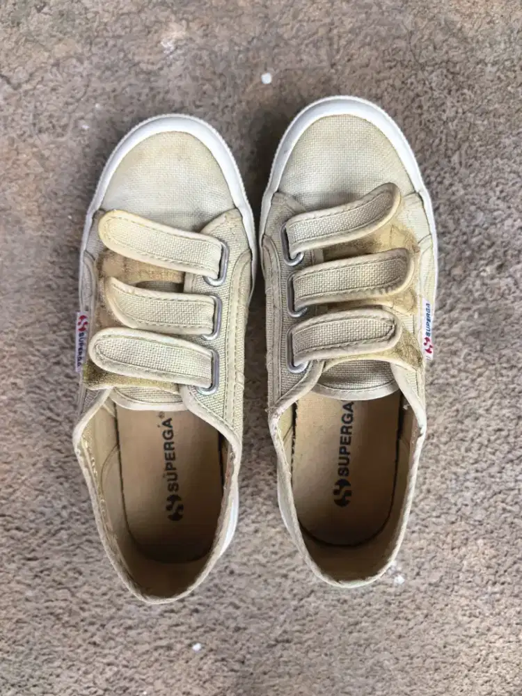 Superga Velcro Yellow