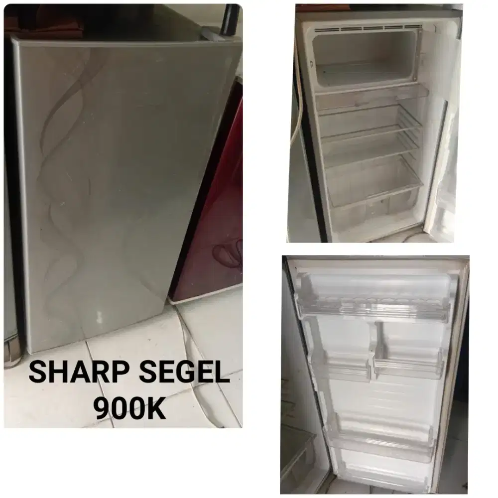 Kulkas Sharp bekas bergaransi