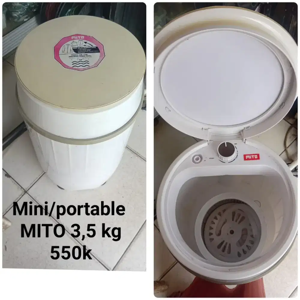 Mesin cuci mito bekas