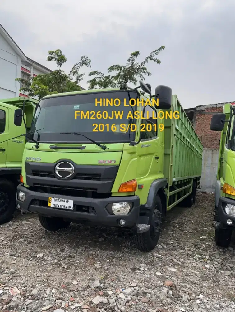HINO LOHAN FM260JW ASLI LONG BAK BESI 6X4 TRONTON ISTIMEWA SEKALI