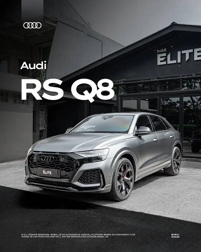2021 Audi RS Q8 Quattro Daytona Grey Matte