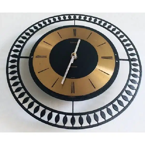 Vintage Design Transistor jam dinding EUROPA CROMATIC GERMANY mesin JU