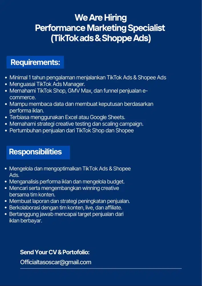 Marketing Analyst