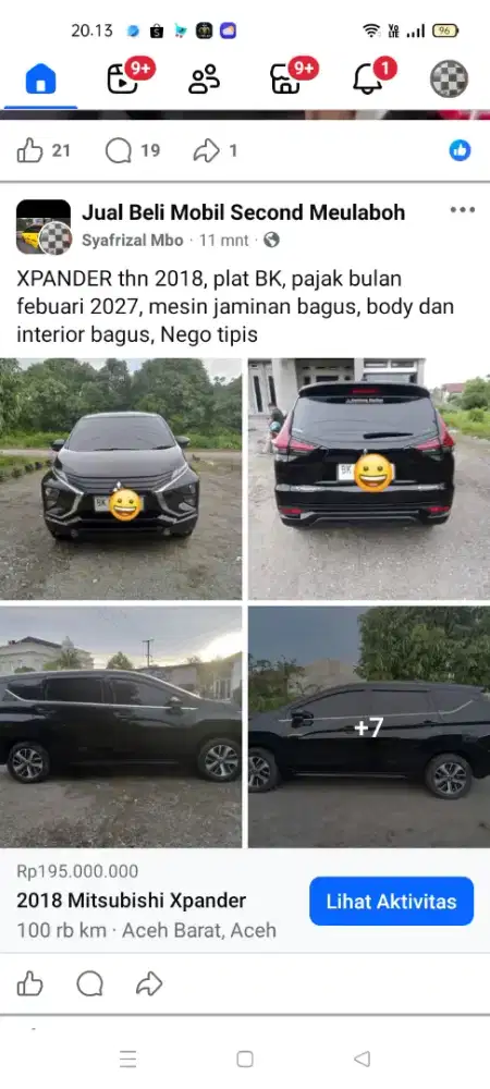XPANDER TIPE EXCEED, TAHUN 2018