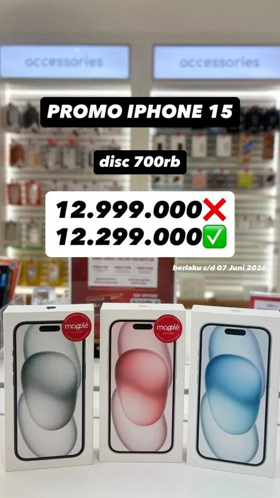 Promo iPhone 15 Basic 128