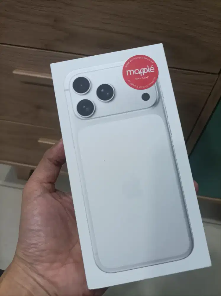 iphone 17 promax 256gb resmi segel box