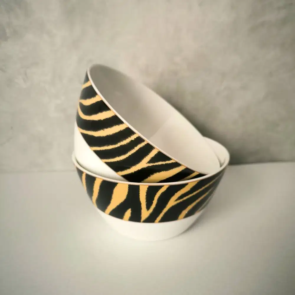Zebra Bowl - Premium porcelain
