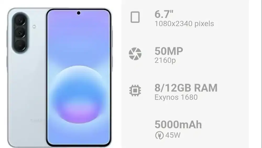 Samsung Galaxy A57 8/256GB RESMI SEIN