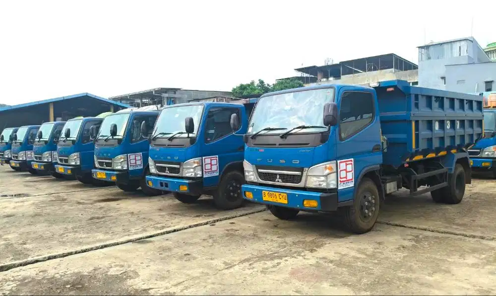 1rbKM MULUS CDD Mitsubishi Coltdiesel Canter FE74HDN 2025 Dumptruck