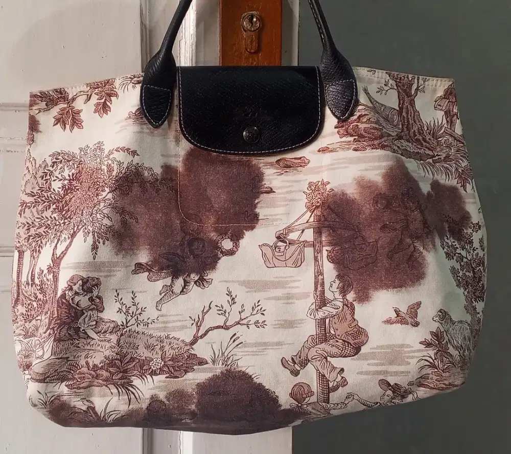 Longchamp toile de jouy aunthetic