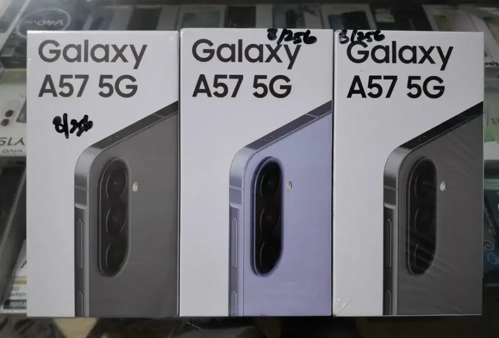New Samsung Galaxi A57-8/256 5G Garansi Resmi 1 Tahun