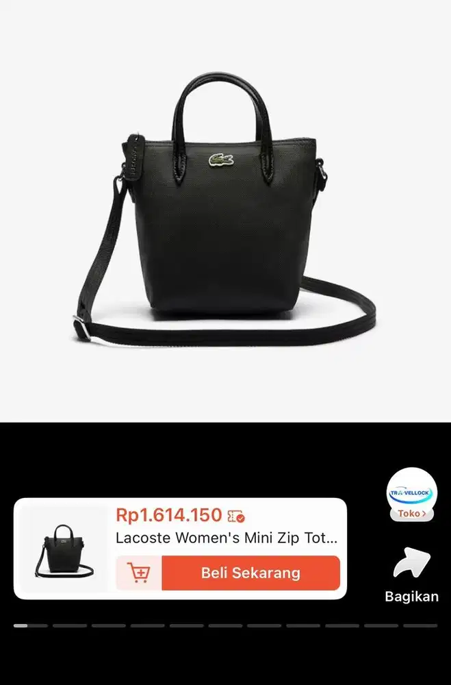 Lacoste bag ori