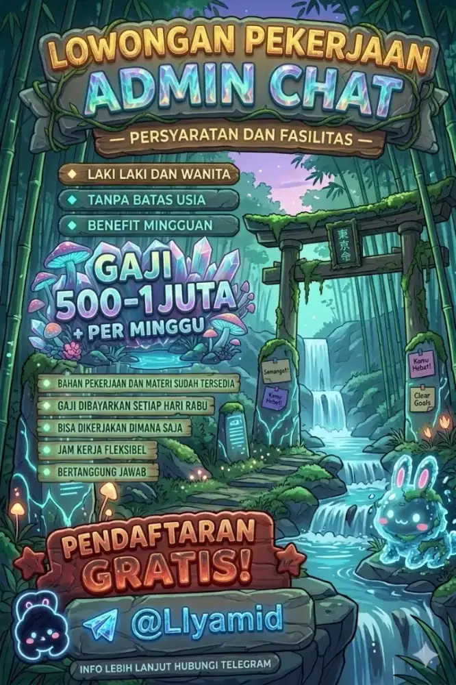 ada loker tanpa tatap muka! Gratis pendaftaran dan bimbingan