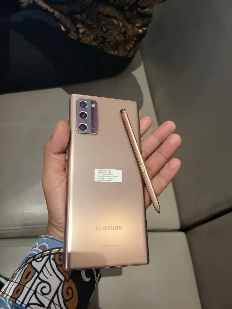 Samsung Note 20 8/256gb bisa tt/bt
