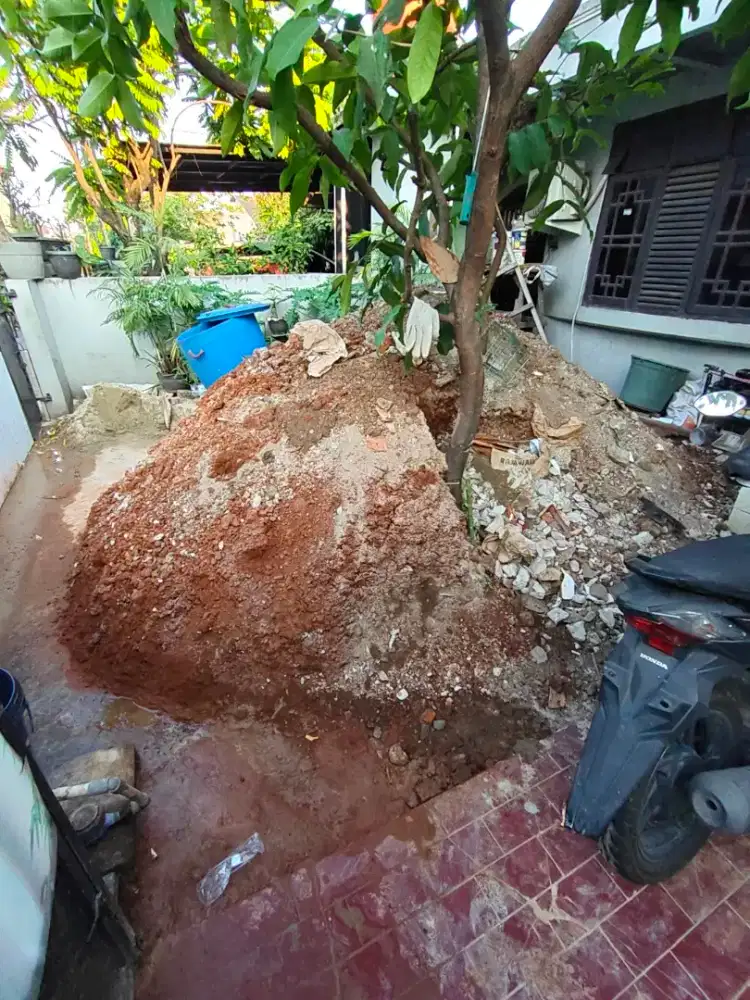 Tanah urugan tanah puing