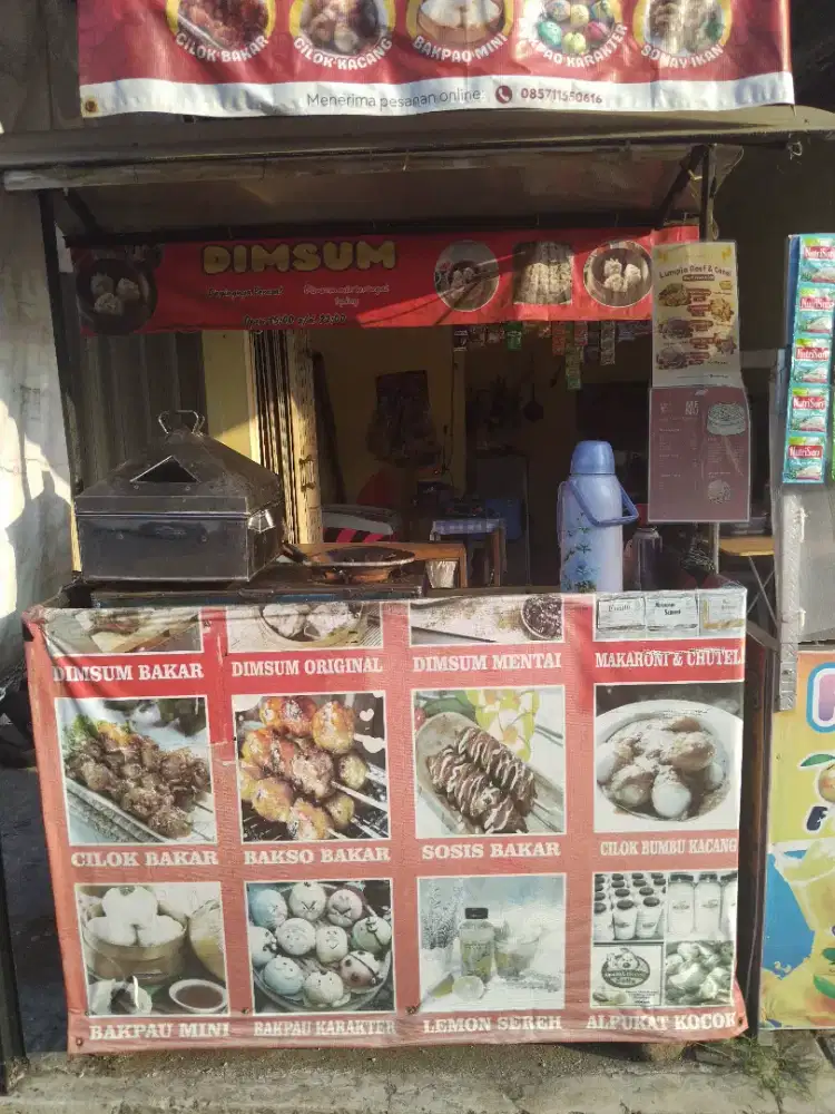 Gerobak bekas dimsum