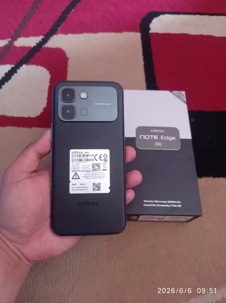 BISMILLAH INFINIX NOTE EDGE 5G RAM 8/256 FULSET MULUS