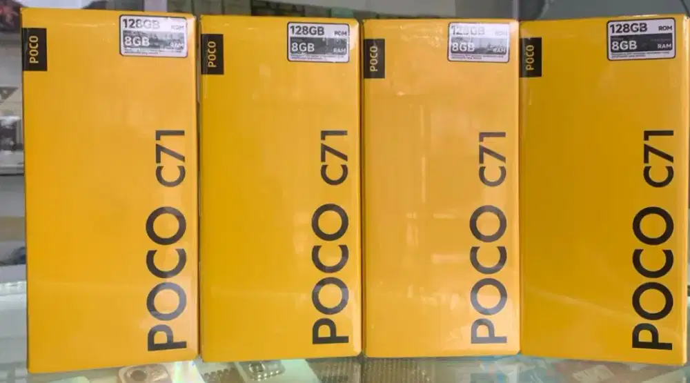 New POCO C71-4/128 Garansi resmi 1 tahun